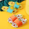 Parent-child Cute Girl Slippers Kids Fruit Strawberry Pineapple Peach Children Baby Home Women Shoes 210712