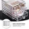 Storage Boxes & Bins Clear Jewelry Cosmetic Acrylic Drawer Style Makeup Organizer Holder