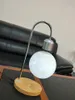 Flytande LED Light 3D Utskrift Lamparas Luna Hem Nattljus Rum Inredning Levitation Magnetisk Moon Lampa FCC Rhos