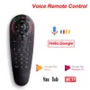 Telecomando universale G30S Voice Air Mouse 33 tasti Rilevamento giroscopio 2.4G Apprendimento IR Rilevamento giroscopico Telecomando wireless intelligente per Android TV Box PC PAD Proiettore telefonico