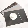 매트 패드 4 PCS/세트 PVC 내열 매트 다이닝 플레이스 매트 접시 용 깔개 그릇 부엌 테이블