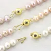 Elegante collana di perle d'acqua dolce naturali da 78 mm, gioielli, donna, ragazza, matrimonio, regalo di Natale, intero 2688831