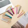 Stylo à bille en cristal diamant, encre noire, fournitures scolaires et de bureau, stylos cadeaux pour femmes et filles, collègues de travail XBJK21068352037