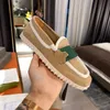 Lyxig designer sandaler män kvinnor loafers kanfas skor toppkvalitet fiskare sko med låda storlek 35-44 xx-0260