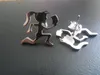 10Pair Lot i bulk Silver Hatchetman Charms Earring Studs ICP Hatchet Man Kvinnor Rostfritt stål Fashion Jewelry