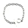 10pcs/lots Stainless Steel Chain Bracelet Fit Dangles Charms Pendants 17-21cm DIY Accessories