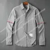 Camisa Tb Base Brazalete doble Tejido de cuentas Tide Brand Coat Casual Hombres y mujeres con el mismo estilo