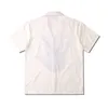 Camicia hawaiana stampata Uomo Summer White Polo Street Fashion Camicie per uomo