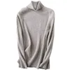 100% мериносовая шерсть водолазки свитер женщины осень зима теплый мягкий вязаный пуловер Femme перемычка для Femme Cashmere 210922