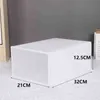 Vik plastskor fall förtjockade transparenta lådor rutor Staplable Box Organizer Box