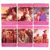 The Angels Tarot Deck | The 44 Romance Angel Oracles Cards by Doreen Excellue Rare من طباعة لعبة اللوحة