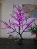 Shiny H1.2M LED Cherry Blossom Lamps Illuminazione dell'albero di Natale Impermeabile Decorazione del paesaggio del giardino Lampada per forniture per feste di nozze