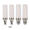 سوبر طويلة عمر طويل e27 12W 16W 20W 24W LED مصباح الذرة المصباح AC85-265V لا وميض 2835 SMD LEDs ضوء / إضاءة 3 قطعة / الوحدة D2.5