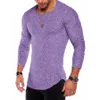 Mens 100% Merino Wool T Shirt Long Sleeve Men's Base Layer Men Merino Wool Shirt Wicking Breathable Anti-Odor Size S-XXL 2020 Y0323