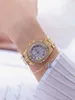 ES Mode 2021 Geneva Designer Dames Luxe Merk Diamond Quartz Gold Polshorloge Geschenken voor Vrouwen