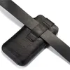 iPhone 15のユニバーサルレザーポーチケースSamsung Moto LG Nokia Sony Google Card Holder Slim PU Wallet Belt Cell Phone Covers Fundas
