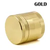 Smoking Accessories 4 Layers Mini Metal Tobacco Grinder Zinc alloy Dry Herb Crusher Smoke Man Gift Hemp Pepper Pot Spice Mill Grinder LV40/50/55/63/75mm TX0030