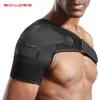 Shoulder Support Brace reathable Adjustable Unisex Sport Compression Braces Strap Wrap Belt for Rotator Cuff Injury relief