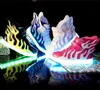 Jongens meisjes gloeiende schoenen USB-oplader LED kinderen schoenen met lichte kinderen vleugel verlichte lichtgevende chaussure sneakers kinderen boot G1210