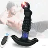 NXY Cockringe Analsexspielzeug Prostata-Massagegerät Plug Fernbedienung Vibrator G-Punkt Orgasmusmassage Paar Sex Vibrationsspielzeug Masturbation Männliches Erwachsenes Produkt 1123 1124