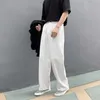 Jeans masculinos 2022 Fashion Wide Pants Wide Pants White Denim High Wasited Plus Tamanho Baggy Hip Hop Flare Yeatwear