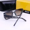 New sunglasses female senior sense INS big face thin polarized sunglasses female anti UV Polaroid glasses Lens With Box9691095