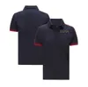 F1 Team Racing Suit Official Same Style Men's Short-sleeved Polo Shirt Verstappen Overalls Customized the296u