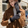 Fünf Finger Handschuhe Mode Winter Damen Niedliche Warme Warm Emollient Kontakt Sn Winddicht Heizung Plüsch
