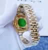 Montre de luxe pour femme couleur diamant cadran 36 mm montres mécaniques saphir en acier inoxydable bracelet cadeau