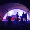 Dostosowany biały Oxford Inflatible Dome Namiot Wedding Disco Lawn Marquee Air Iigloo Bar Luna Building Party Rental z dmuchawą na statek