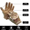 Men Riding Gloves Cycling Bike Full Finger Motos Racing Gloves Antiskid Screen Touch Outdoor Sports Tactical Gloves Protect Gear H1022