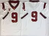 CHEN37 College USC Trojans Football Jersey 32 OJ Simpson 5 Реджи Буш 43 Трой Поламалу 33 Маркус Аллен 55 Младший Seau 9 Juju Smith-Schuster