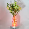 Strings China 2021 (4pcs/lot ) Wedding Centerpieces 8inch LED Vase Light Base For Ramadan Decoration ,Remote Control And Rechargeable