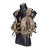 Vestes de chasse pour hommes, gilet tactique de Camouflage, Combat militaire pour hommes, jeu de guerre, Sport de plein air avec sac d'eau 297B