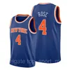Maglia da basket Derrick Rose Jersey Team Blu Bianco Nero Rosso Colore serigrafato Stile Uomo Buona qualità
