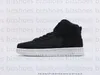 OSKI High Great Black Shark Sport Shoe Designer Sneaker Black Tumbled Leather Sail Hoch Pro Iso Outdoor Sports Trainers