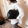 عبور BIGH BIG BIG MESITIONER PU LEATHY CROSSBODY أكياس للنساء 2021 حقائب كتف بسيطة كيس الكتف الفاخرة