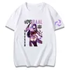 Genshin Impact Raiden Shogun Tシャツ女性カジュアル夏ティー女の子プラスサイズTシャツホワイトトップス半袖100％コットンシャツG220310