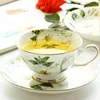 220ml, grzywny zestaw herbaty kości z spodkiem, Camellia Design Tasse A Cafe Ceramic, Espresso Coffee S, Cup and Saucer