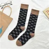 Chaussettes aux genoux imprimées à la mode, chaussettes longues à Tube haut pour femme, Version coréenne ins tendance Harajuku Style8418528