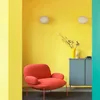 Wallpapers moderne oranje wijn rood helder geel slaapkamer behang effen kleur achtergrond woonkamer muur muurschildering PAPEL CONTACT