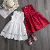 Abiti estivi per ragazze Pizzo Tulle Ball Design Baby Girl Dress Party Dress For 3-8 Years Infant Abiti per bambina 54 Y2