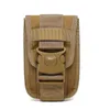 Sacs de plein air 600D Tactique Taille Pack Sac Double Couche Militaire Armée Molle Téléphone Ceinture Poche Camping Chasse Pistolet Accessoires Hand7903268