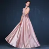 Custom Made Red Gold Pink Blue Bridesmaid Dresses Lace Satin Floor Length Plus Size Wedding Party Dress2121751