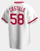 2024 Custom 7 Spencer Steer Jersey 29 TJ Friedl 44 De La Cruz 19 Joey Votto 37 Tyler Stephenson 6 Jonathan India 9 Matt McLain Noelvi Marte José Barrero Camisetas de béisbol