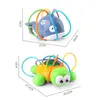 Summer Cool Fun Bath Toys Toys Eau de la balle Équitation Sprinkler Baby Douche Enfants Jardin Jardin Park Jouet d'extérieur 210712