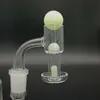 Slurper Quartz Banger 빛나는 Terp 진주 기둥 구슬 알약 흡연 유리 키트 세트 두꺼운 14mm 10mm 18mm 19mm 여성 남성 서리 공동 그릇 Dab Nail Bong