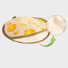 Storage Bags Cute Pancakes Potato Cakes Pizza Keeps Patterns Tortilla Insulation Bag Tortillas Soft And Warm