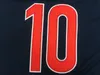 Колледж бейсбол носить мужскую аризону Wildcats # 10 Mike Bibby трикотажные изделия # 24 Iguodala 3 # Shareef Abdur Rahim Jersey # 1Bogues # 33Мур