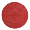 Round Circle Placemats Mats Hotell Restaurang Anti-Slip Pads Hollow Starry Sky Decorate Table Pad Dining Table Mat